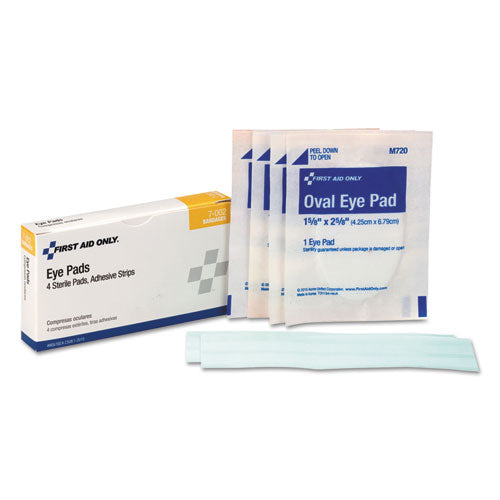 Image of First Aid Only First Aid Kit Refill, 8 Pieces, 4/Box