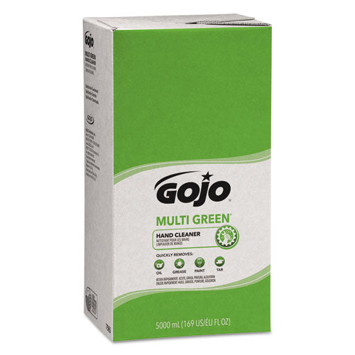 Image of GOJO® MULTI GREEN Hand Cleaner, Refill for GOJO PRO TDX Dispenser, Citrus Scent, 5,000 mL, 2/Carton
