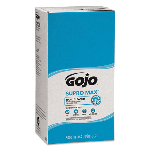 Image of GOJO® SUPRO MAX Heavy Duty Hand Cleaner, Refill for GOJO PRO TDX Dispenser, Floral Scent, 5,000 mL, 2/Carton