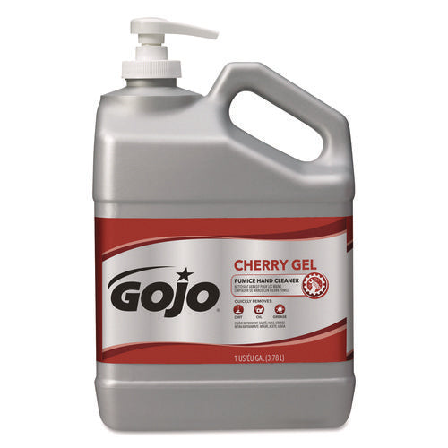 Image of GOJO® Cherry Gel Pumice Hand Cleaner, Cherry Scent, 1 gal, 2/Carton