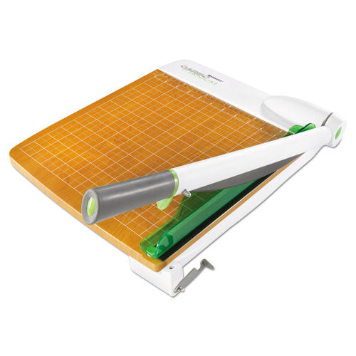 Image of Westcott® Carbotitanium Guillotine Paper Trimmer, 30 Sheets, 15" Cut Length, Metal/wood Composite Base, 15 X 25