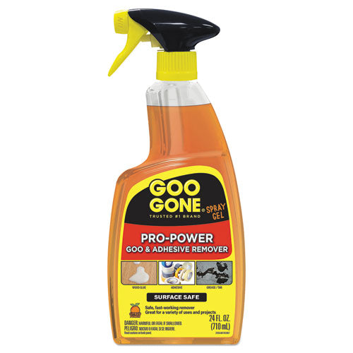 Image of Goo Gone® Pro-Power Cleaner, Citrus Scent, 24 Oz Spray Bottle