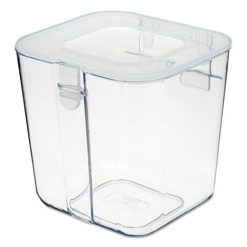 Image of deflecto® Stackable Caddy Organizer, Small, Plastic, 4.33 x 4 x 4.38, White