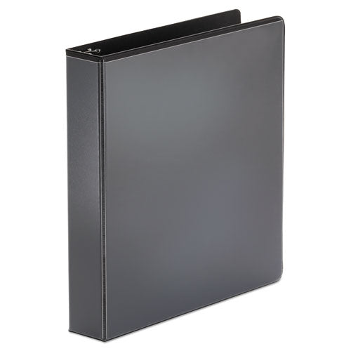 Image of Universal® Economy Round Ring View Binder, 3 Rings, 1.5" Capacity, 11 X 8.5, Black