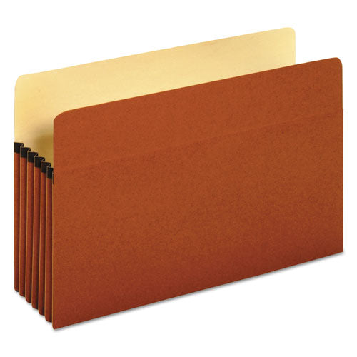 Image of Universal® Redrope Expanding File Pockets, 5.25" Expansion, Legal Size, Redrope, 10/box