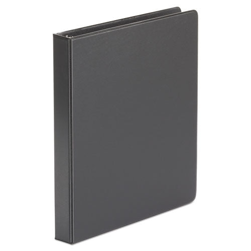Image of Universal® Economy Non-View Round Ring Binder, 3 Rings, 1" Capacity, 11 X 8.5, Black