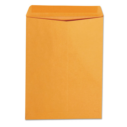 Image of Universal® Catalog Envelope, 24 lb Bond Weight Paper, #10 1/2, Square Flap, Gummed Closure, 9 x 12, Brown Kraft, 250/Box