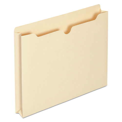 Image of Universal® Economical Manila File Jackets, Straight Tab, Letter Size, Manila, 50/box