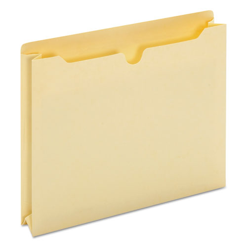 Image of Universal® Economical Manila File Jackets, Straight Tab, Letter Size, Manila, 50/box