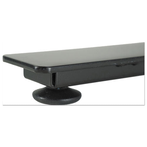 Image of Alera® Alera AdaptivErgo Sit-Stand Two-Stage Electric Height-Adjustable Table Base, 48.06" x 24.35" x 27.5" to 47.2", Black