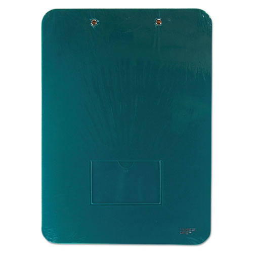 Image of Mobile OPS® Unbreakable Recycled Clipboard, 0.25" Clip Capacity, Holds 8.5 x 11 Sheets, Green