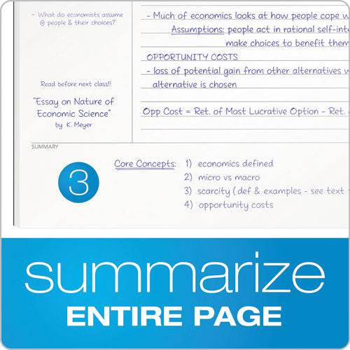 Image of TOPS Focusnotes Steno Pad, Pitman Rule, Blue Cover, 80 White 6 X 9 Sheets