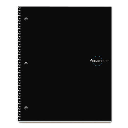 Image of TOPS FocusNotes Notebook, 1-Subject, Lecture/Cornell Rule, Blue Cover, (100) 11 x 9 Sheets