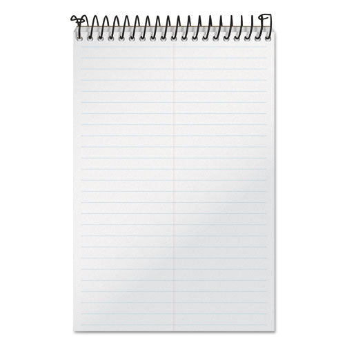 Image of TOPS Docket Gold Steno Pads, Gregg Rule, Frosted White Cover, 100 White (Heavyweight 20 lb Bond) 6 x 9 Sheets
