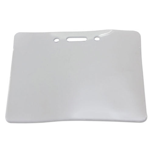 Image of SICURIX® Sicurix Proximity Badge Holder, Horizontal, 4w X 3h, Clear, 50/pack
