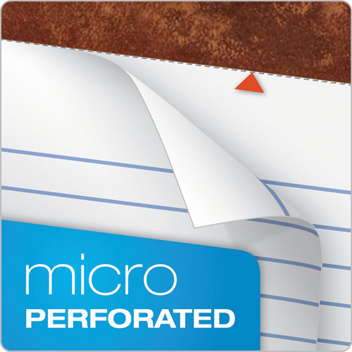 Image of TOPS The Legal Pad Ruled Perforated Pads, Wide/legal Rule, 50 White 8.5 X 11.75 Sheets