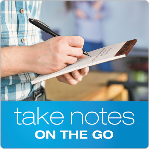 Image of TOPS The Legal Pad Ruled Perforated Pads, Narrow Rule, 50 White 5 X 8 Sheets, Dozen