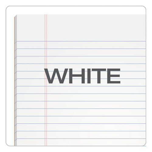 Image of TOPS The Legal Pad Glue Top Pads, Wide/legal Rule, 50 White 8.5 X 11 Sheets, 12/pack