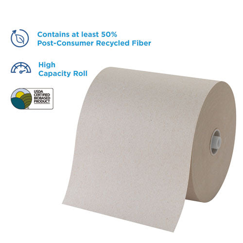 Image of Georgia Pacific® Professional Pacific Blue Ultra Paper Towels, 1-Ply, 7.87" x 1,150 ft, Natural, 3 Rolls/Carton