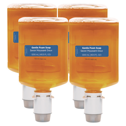 Image of Georgia Pacific® Professional Pacific Blue Ultra Foam Soap Manual Dispenser Refill, Pacific Citrus Scent, 1,200 mL, 4/Carton