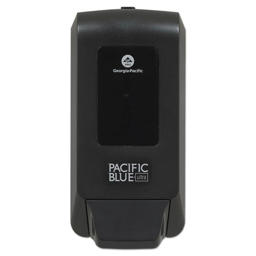 Image of Georgia Pacific® Professional Pacific Blue Ultra Soap/sanitizer Dispenser 1,200 Ml Refill, 5.6 X 4.4 X 11.5, Black