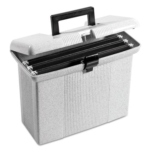 Image of Pendaflex® Portable File Boxes, Letter Files, 14.88" X 6.5" X 11.88", Granite