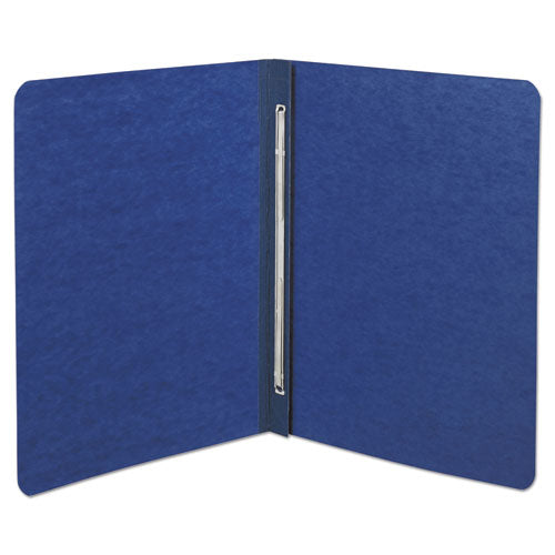 Image of ACCO Presstex Report Cover With Tyvek Reinforced Hinge, Side Bound, Two-Piece Prong Fastener, 3" Capacity, 8.5 X 11, Dark Blue