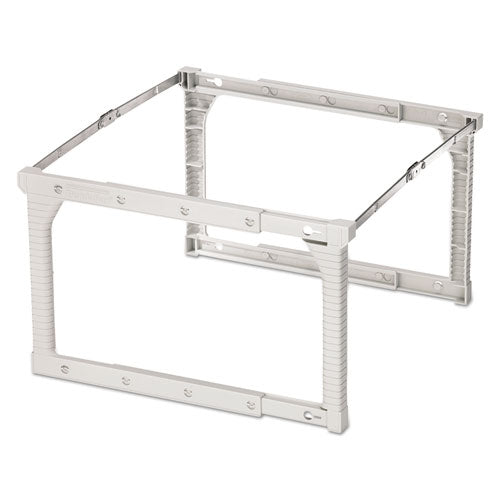 Image of Pendaflex® Plastic Snap-Together Hanging Folder Frame, Legal/letter Size, 18" To 27" Long, White/silver Accents