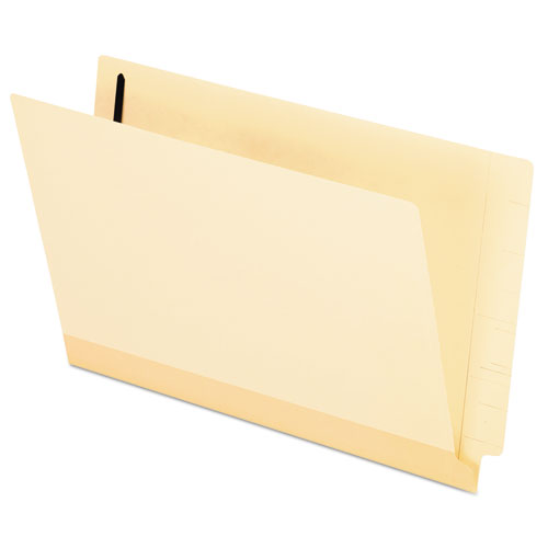 Image of Pendaflex® Manila Laminated End Tab Fastener Folders, 11-pt Manila, 0.75" Expansion, 1 Fastener, Legal Size, Manila Exterior, 50/Box