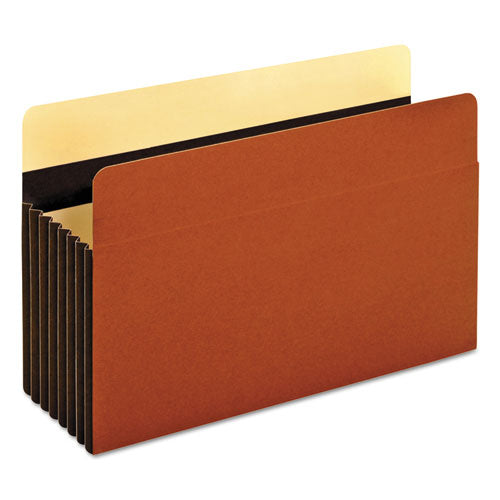 Image of Pendaflex® Heavy-Duty File Pockets, 7" Expansion, Legal Size, Redrope, 5/box