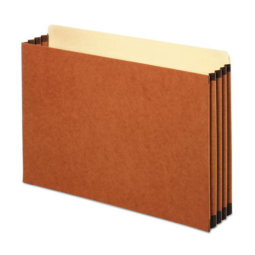 Image of Pendaflex® File Cabinet Pockets, 3.5" Expansion, Legal Size, Redrope, 10/box