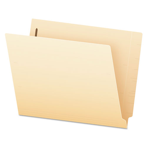 Image of Pendaflex® Manila End Tab Expanding Fastener Folders, 2-Ply Tabs, 0.75" Expansion, 2 Fasteners, Letter Size, Manila Exterior, 50/Box