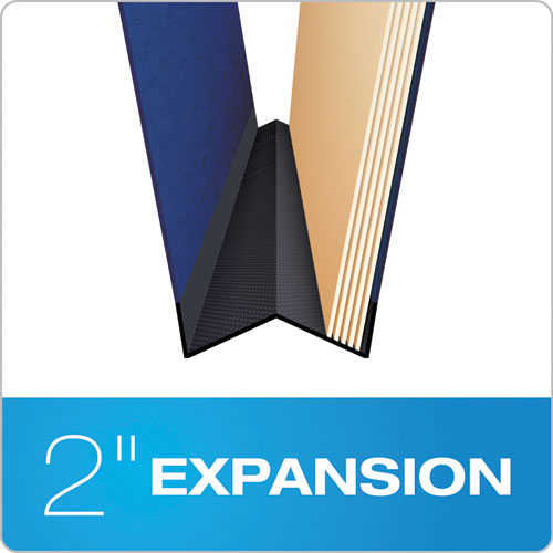Image of Pendaflex® Hanging-Style Personnel Folders, 5 Dividers with 1/5-Cut Tabs, Letter Size, 1/3-Cut Exterior Tabs, Blue