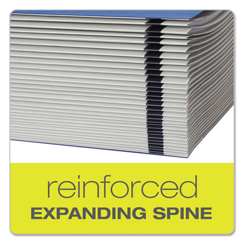 Image of Pendaflex® Expanding Desk File, 31 Dividers, Date Index, Letter Size, Blue Cover