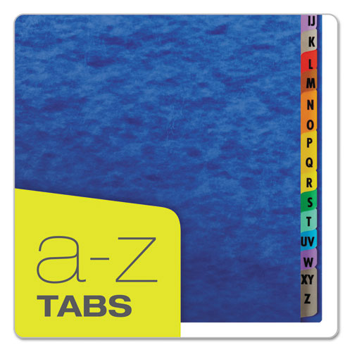 Image of Pendaflex® Expanding Desk File, 23 Dividers, Alpha Index, Letter Size, Blue Cover