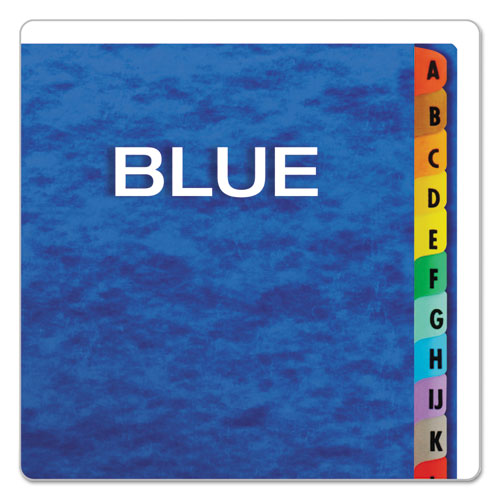 Image of Pendaflex® Expanding Desk File, 23 Dividers, Alpha Index, Letter Size, Blue Cover
