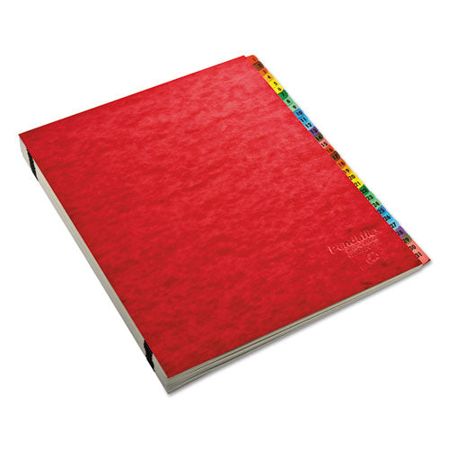 Image of Pendaflex® Expanding Desk File, 31 Dividers, Date Index, Letter Size, Red Cover