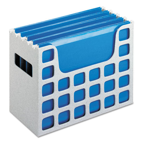 Image of Pendaflex® Desktop File With Hanging Folders, Letter Size, 6" Long, Granite