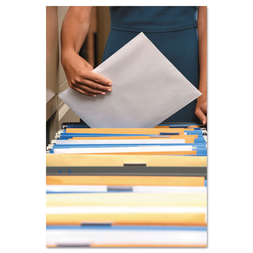 Image of Quality Park Catalog Envelope, 24 lb Bond Weight Paper, #1, Square Flap, Gummed Closure, 6 x 9, White, 500/Box