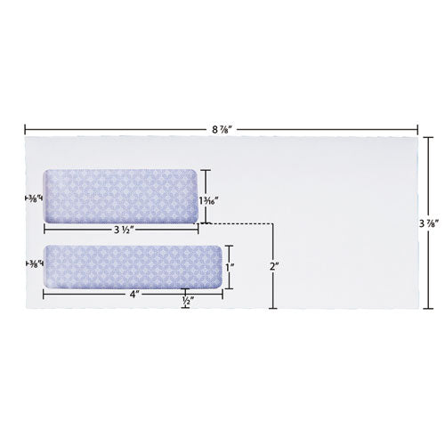 Image of Quality Park Reveal-N-Seal Envelope, #9, Commercial Flap, Self-Adhesive Closure, 3.88 X 8.88, White, 500/box