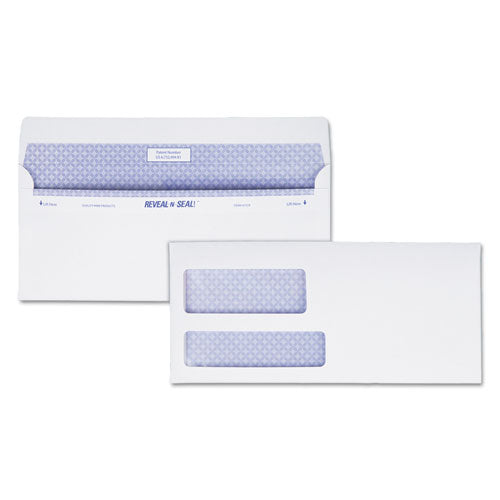 Image of Quality Park Reveal-N-Seal Envelope, #9, Commercial Flap, Self-Adhesive Closure, 3.88 X 8.88, White, 500/box