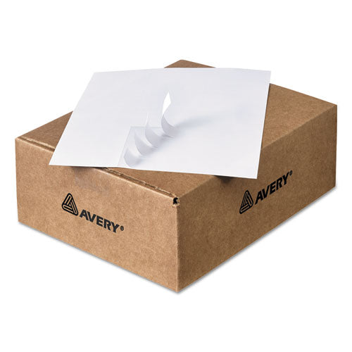 Image of Avery® Copier Mailing Labels, Copiers, 1 X 2.81, White, 33/sheet, 500 Sheets/box
