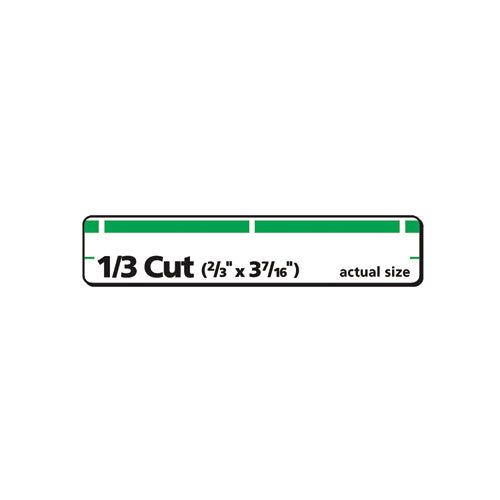 Image of Avery® Permanent Trueblock File Folder Labels With Sure Feed Technology, 0.66 X 3.44, White, 30/sheet, 50 Sheets/box