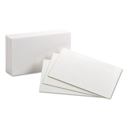 Image of Oxford Unruled Index Cards, 3 X 5, White, 100/pack