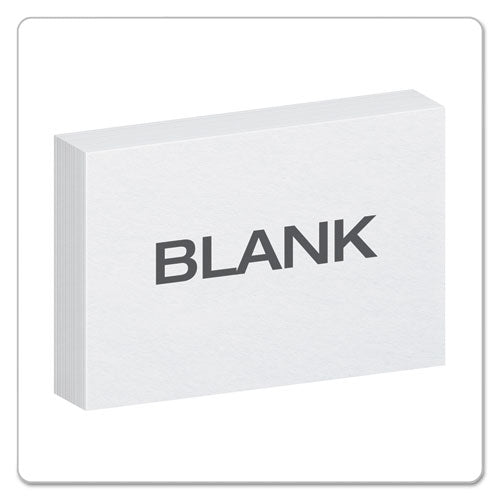 Image of Oxford Unruled Index Cards, 4 X 6, White, 100/pack