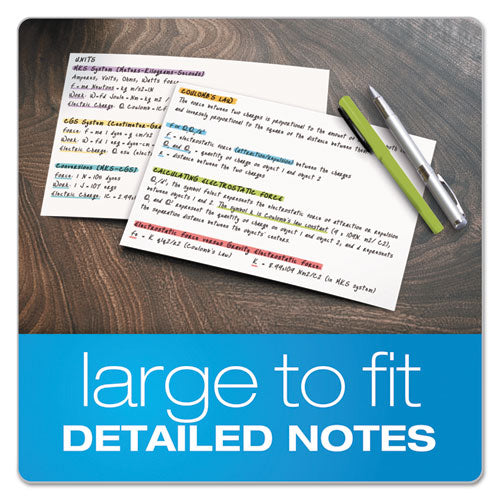 Image of Oxford Unruled Index Cards, 5 X 8, White, 100/pack