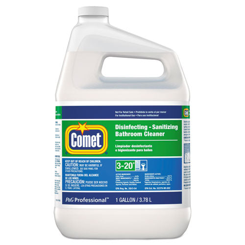 Image of Comet® Disinfecting-Sanitizing Bathroom Cleaner, One Gallon Bottle