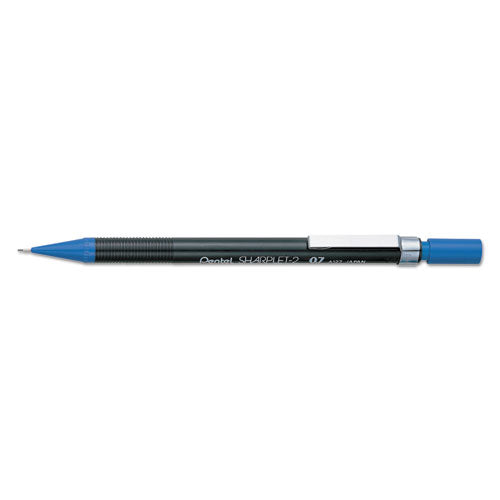 Image of Pentel® Sharplet-2 Mechanical Pencil, 0.7 mm, HB (#2), Black Lead, Dark Blue Barrel