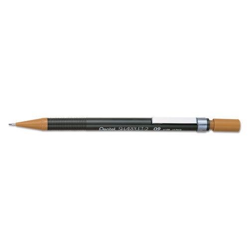 Image of Pentel® Sharplet-2 Mechanical Pencil, 0.9 mm, HB (#2), Black Lead, Brown Barrel
