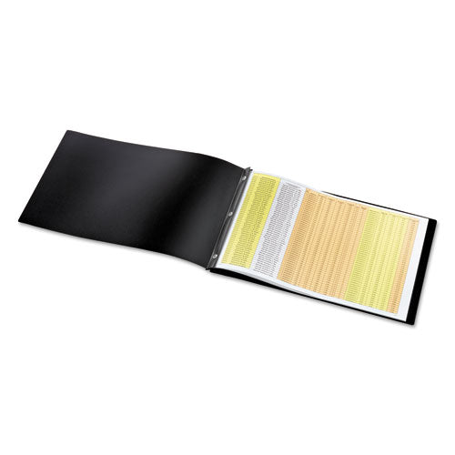 Image of Cardinal® Reportpro Tabloid Portfolio, Prong Fastener, 0.19" Capacity, 11 X 17, Black/black